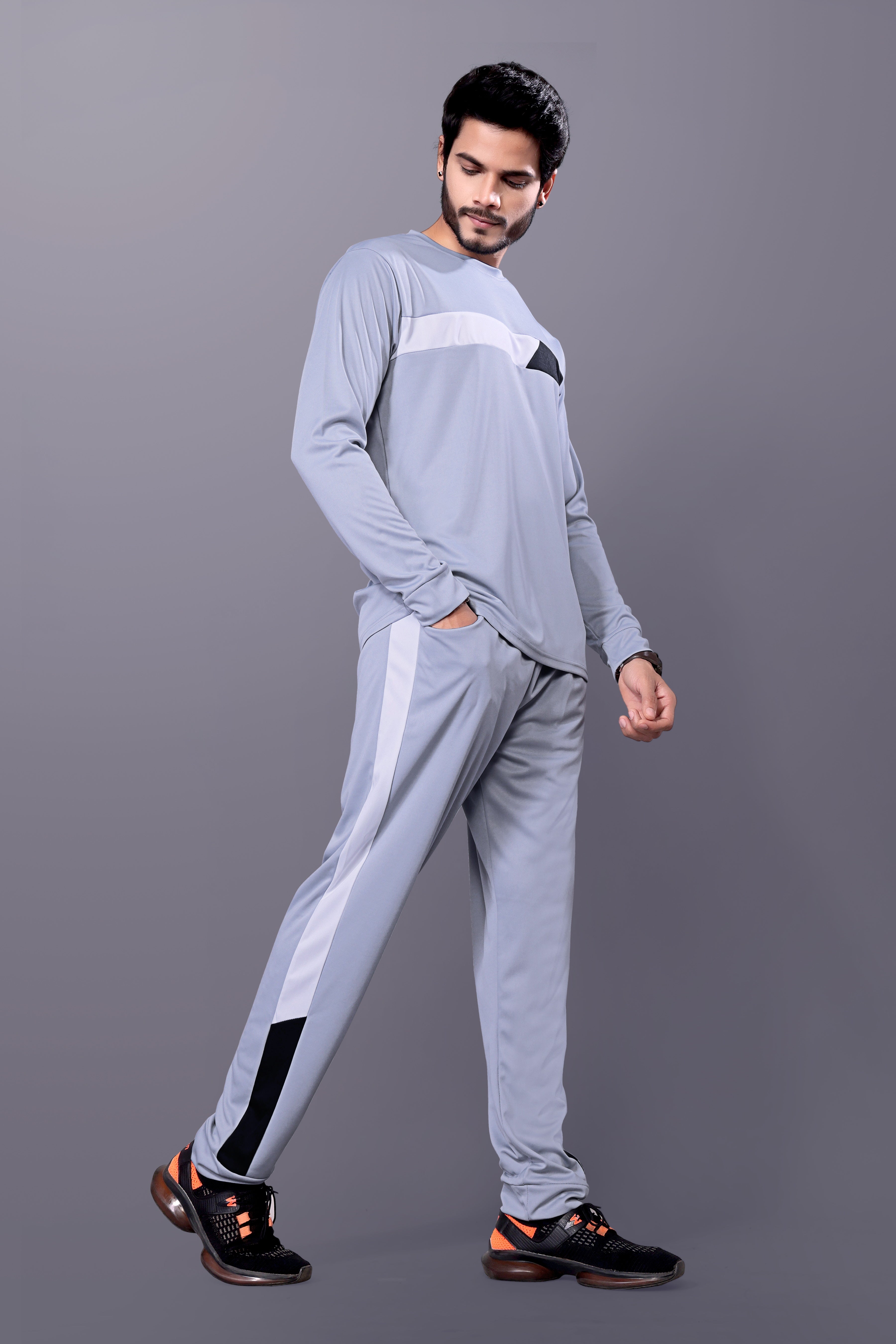 Men Checked Cotton Relaxed Fit Night Suit