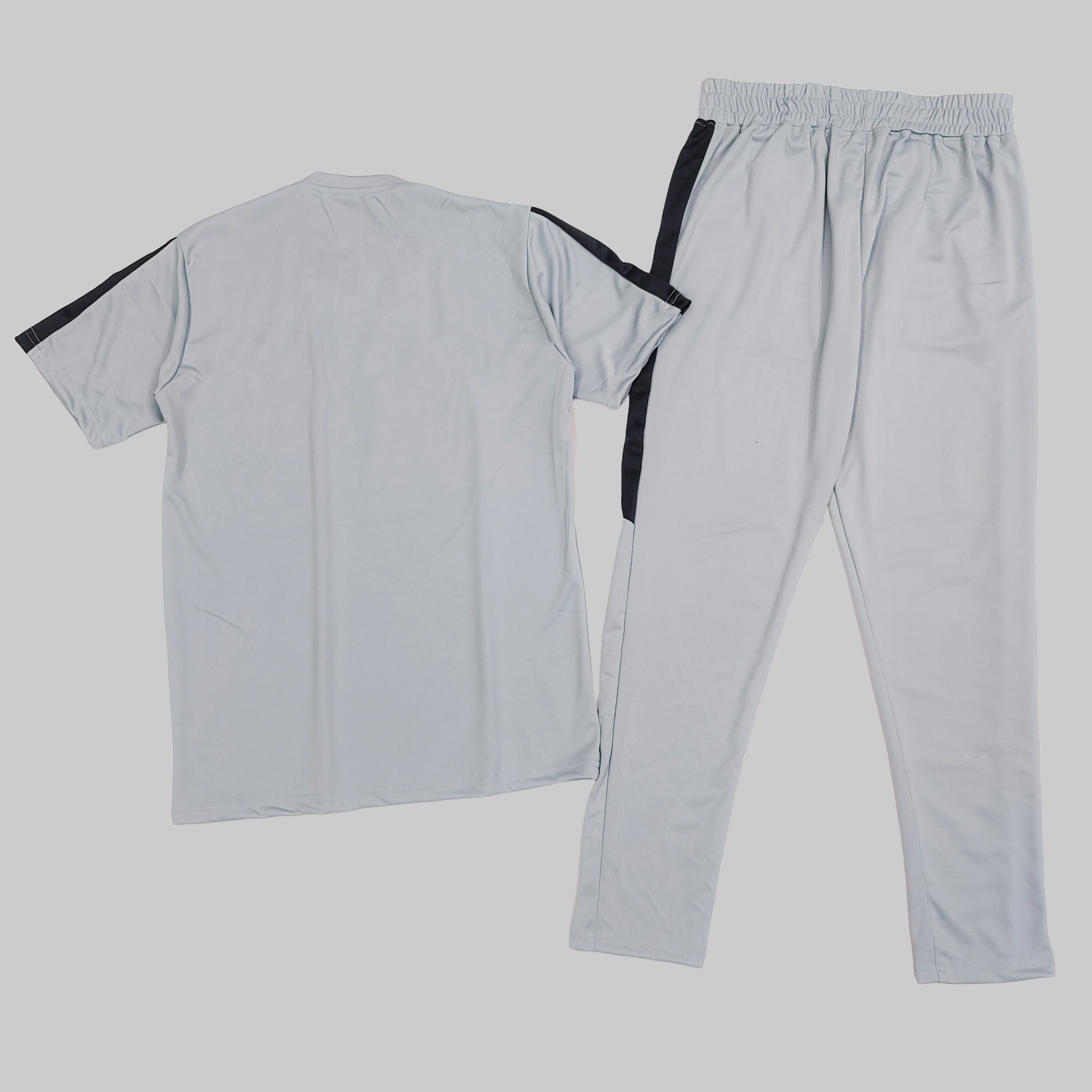 Pure Cotton Relaxed Fit Gray Night Suit For Men