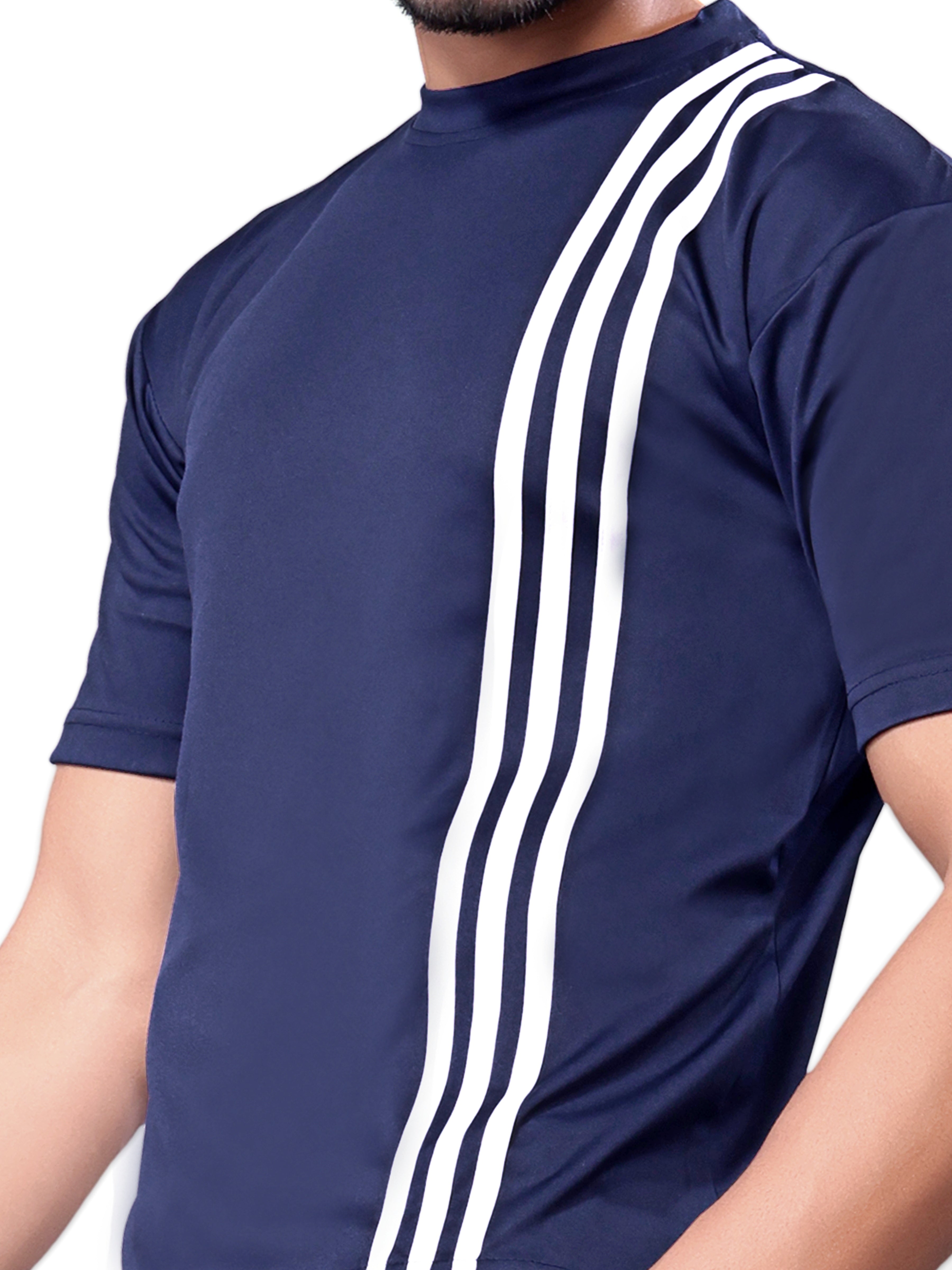 Pure Cotton Relaxed Fit Gray Night Suit For Men