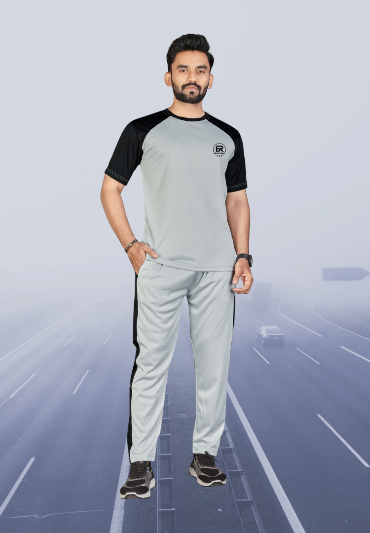 Men Mustard Stripes Pure Cotton Regular Fit Night Wear Night Suit