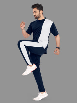 Blue Color Regular Fit Gym Wear Night Dress