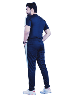 Pure Cotton Relaxed Fit Gray Night Suit For Men