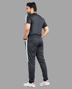 Pure Cotton Relaxed Fit Gray Night Suit For Men