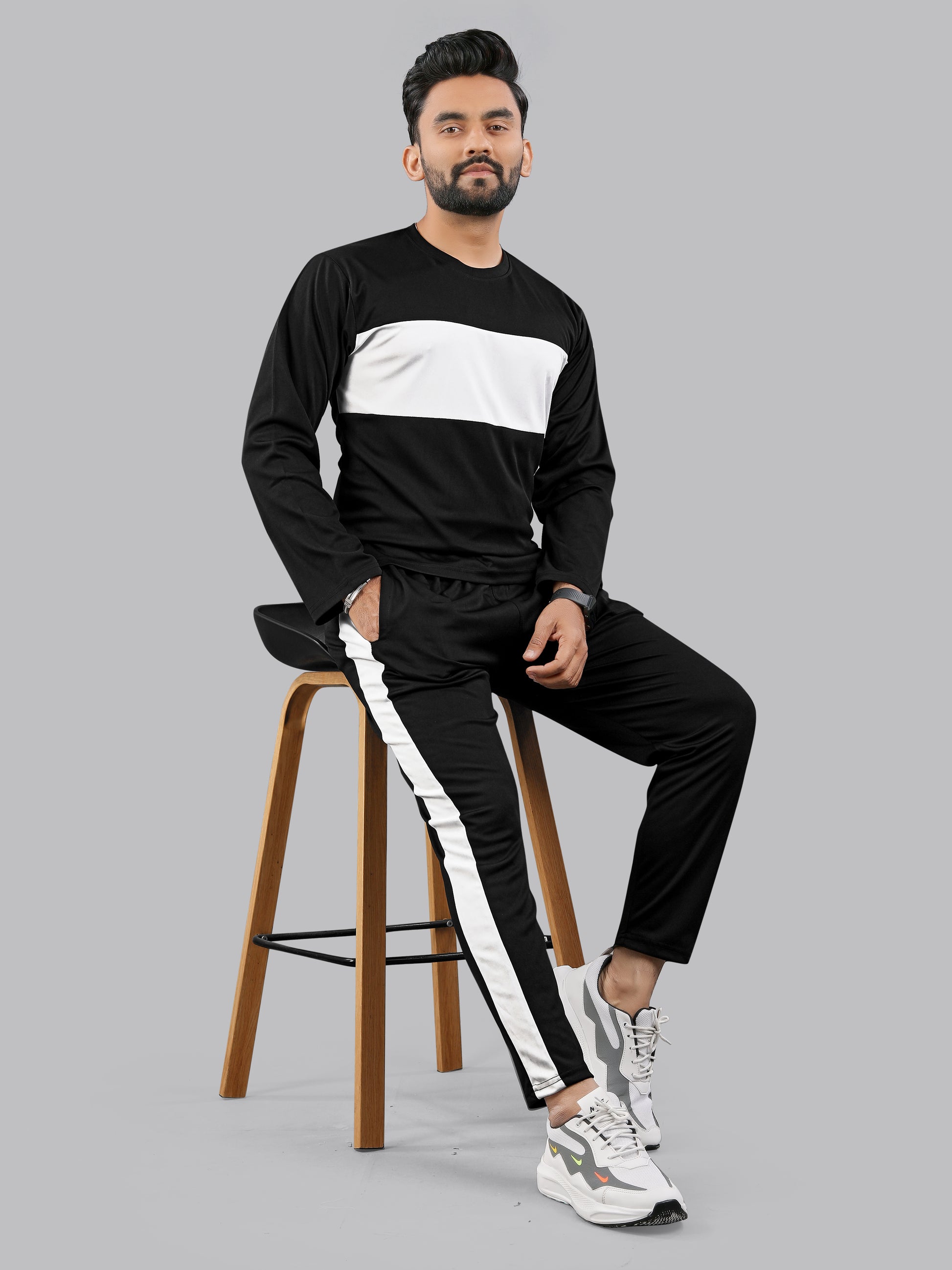 Premium Quality Fabrics Sports Wear Full Sleeve Night Dress