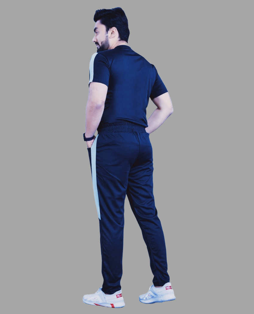 Pure Cotton Relaxed Fit Gray Night Suit For Men