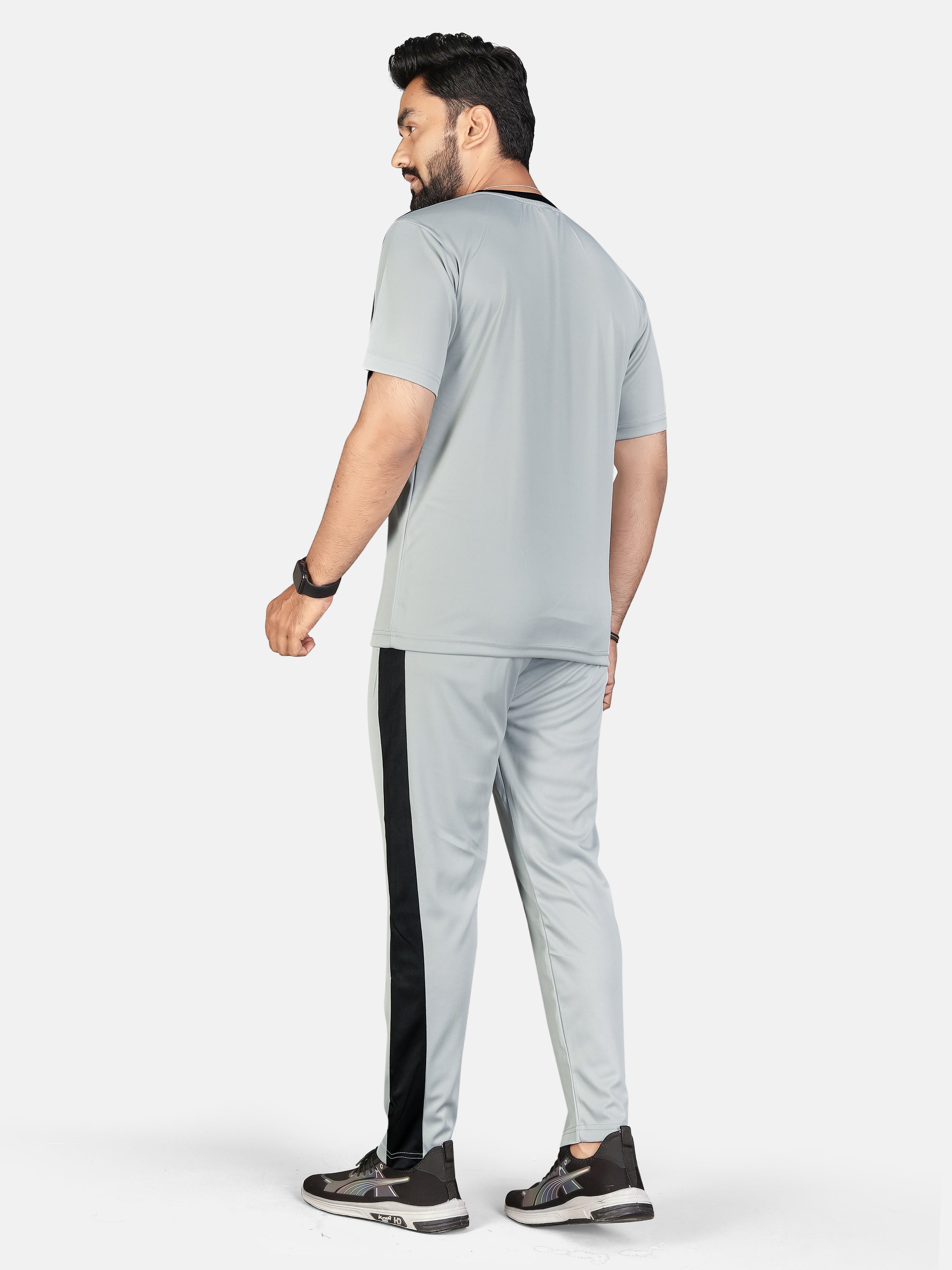 Men Mustard Stripes Pure Cotton Regular Fit Night Wear Night Suit