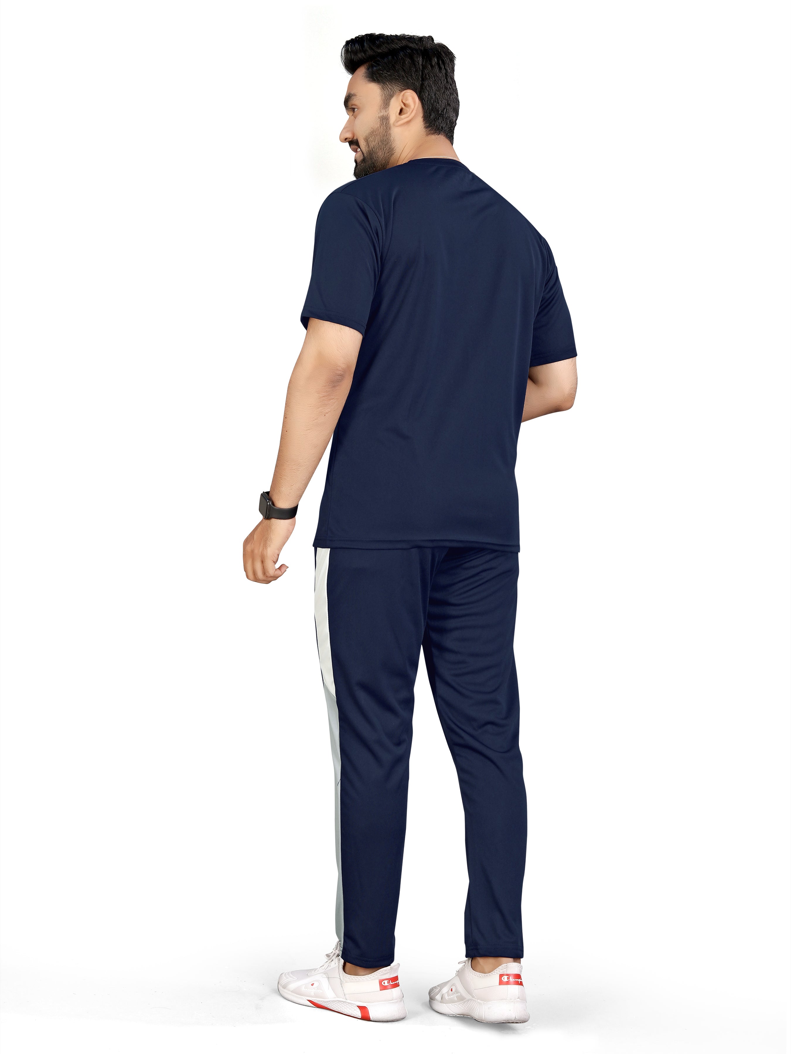 Relaxed Fit Blue Color Night Suits Dress For Men