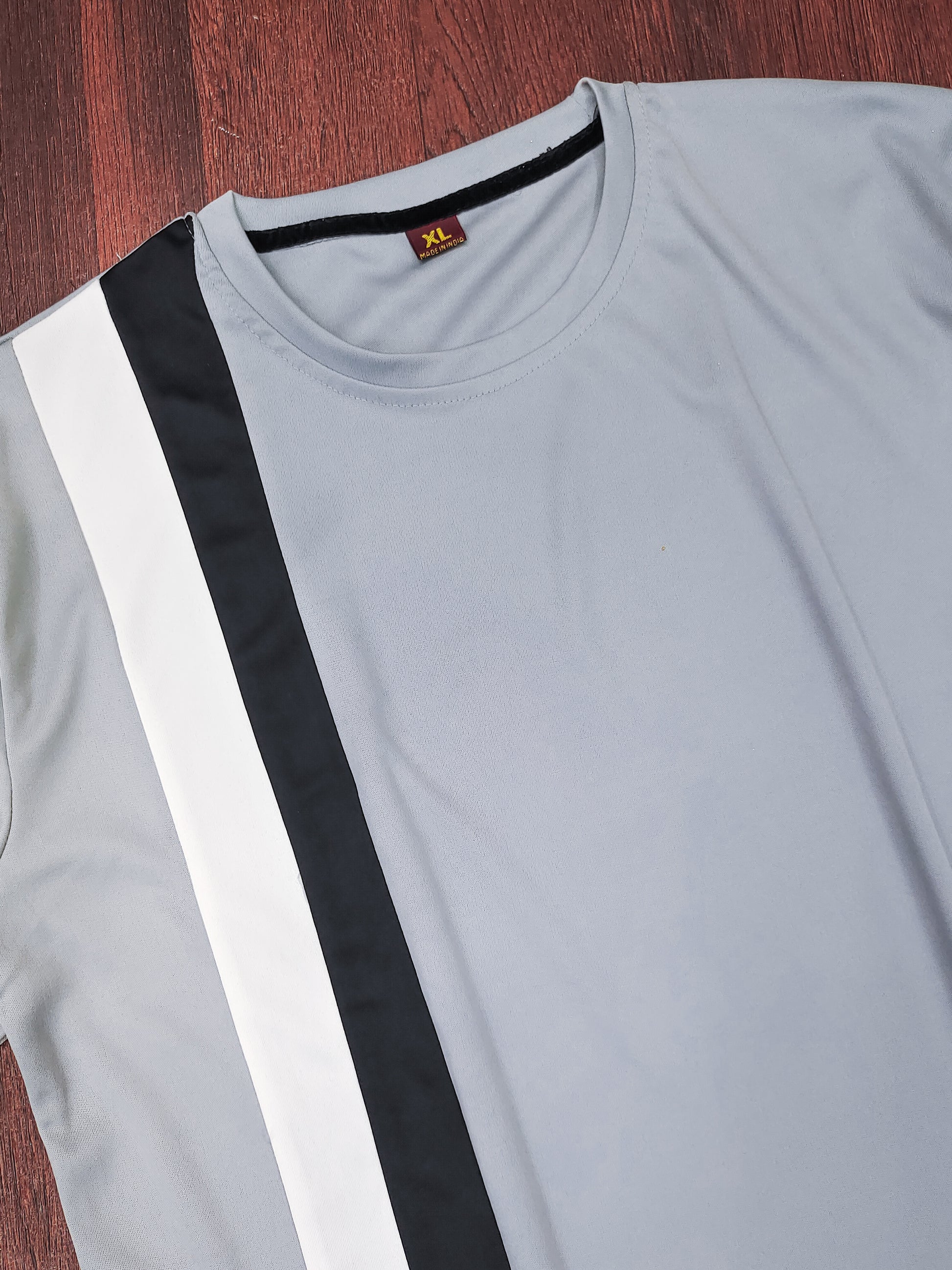 Light Grey Relaxed Fit Low Rate Night Dress For Men
