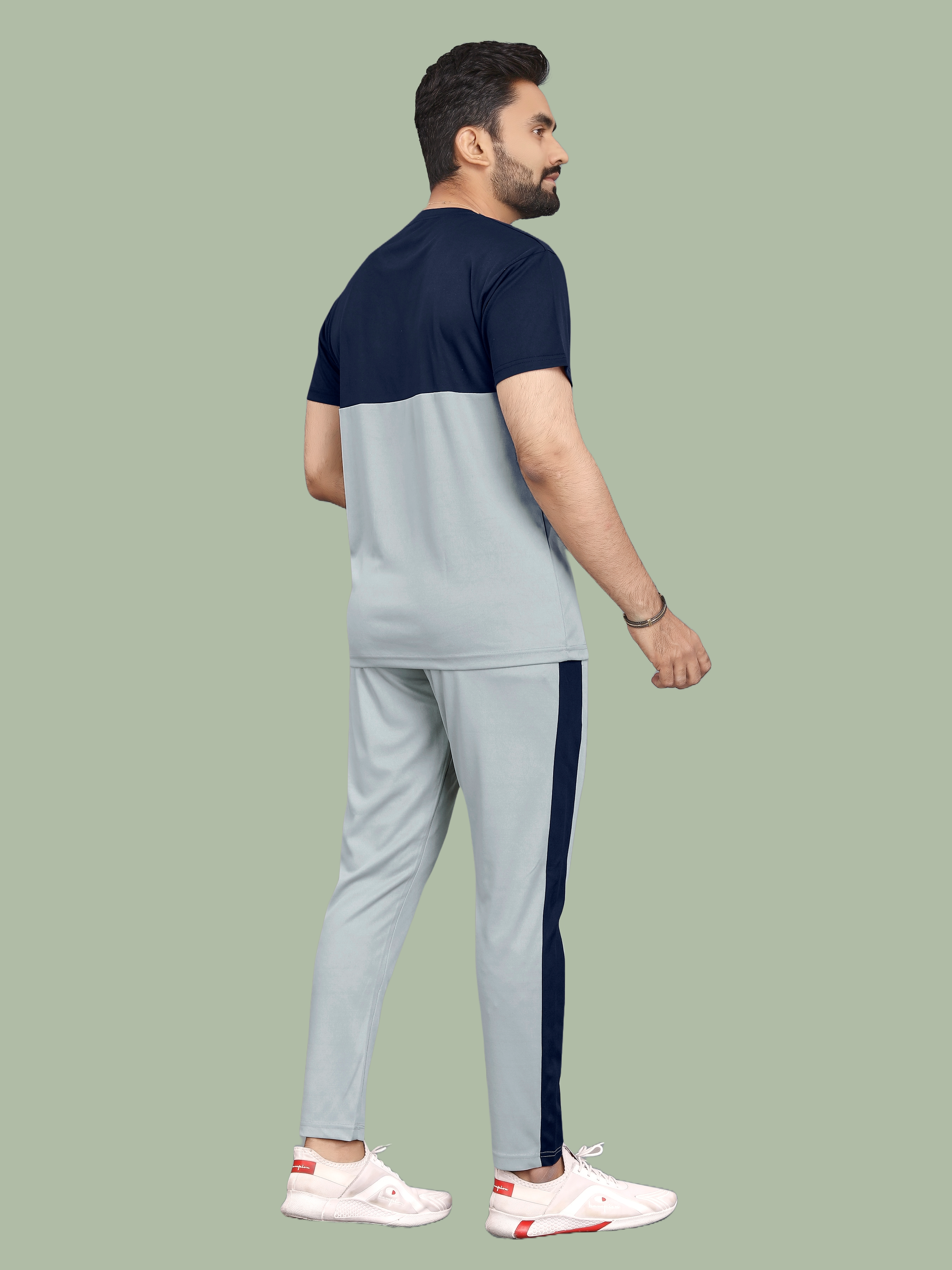 Pure Cotton Relaxed Fit Gray Night Suit Collection