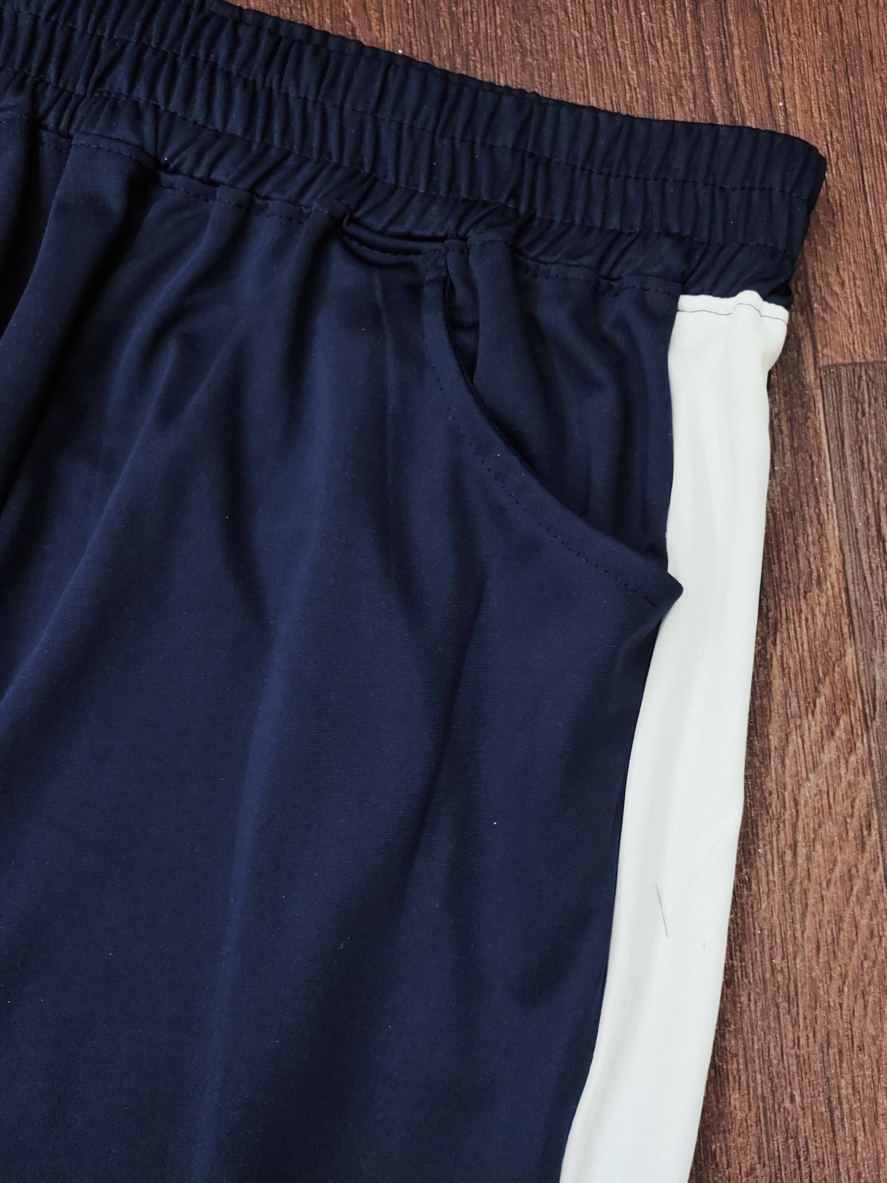 Dark Blue Relaxed Fit Online Night Dress For Men