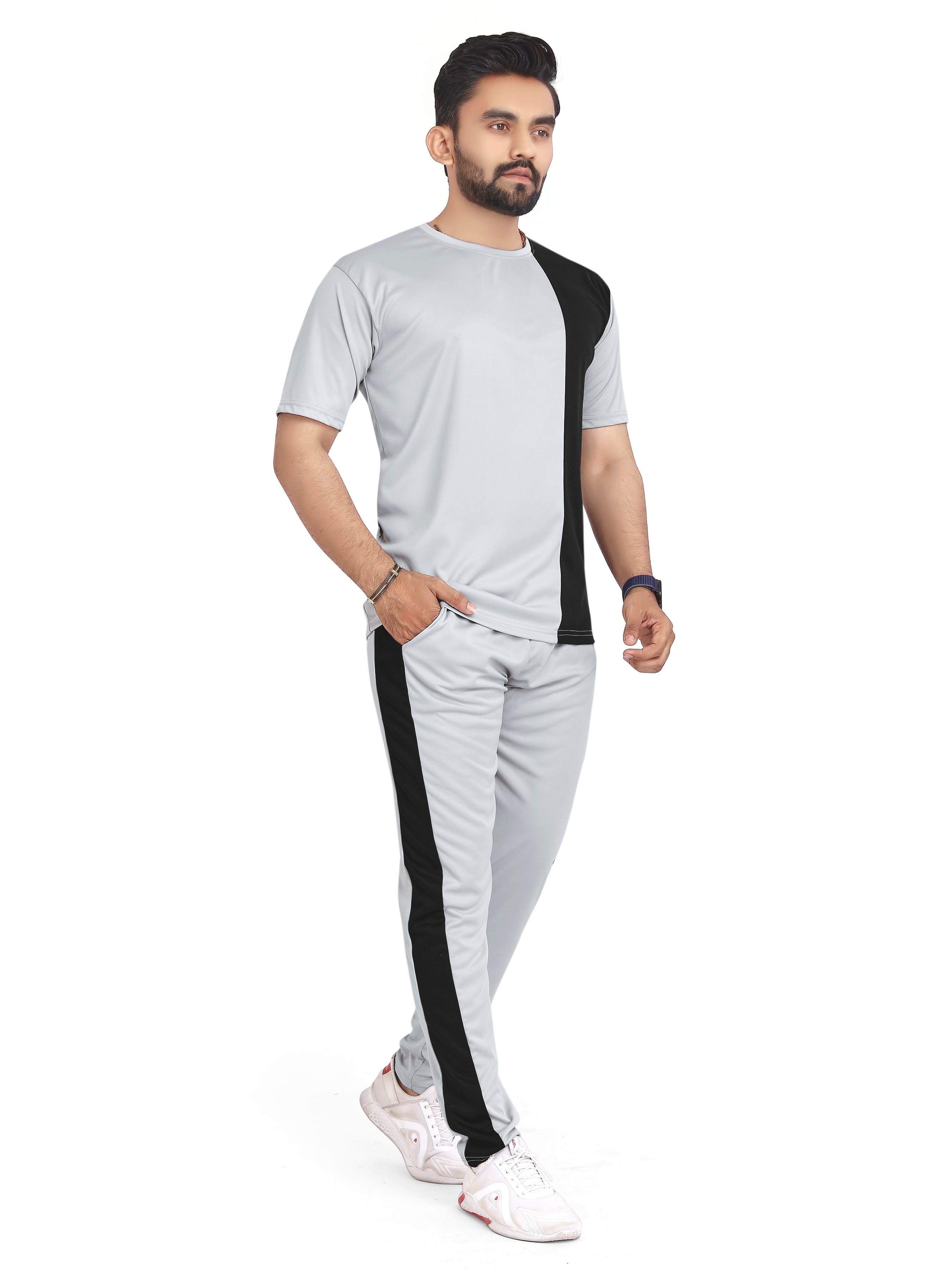 Cream Regular Fit Gym Wear Night Dress Collection